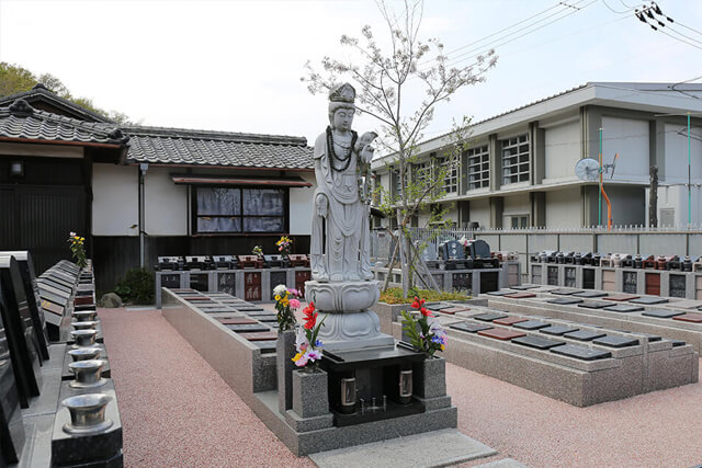 本門壽院克軍寺の樹木葬イメージ